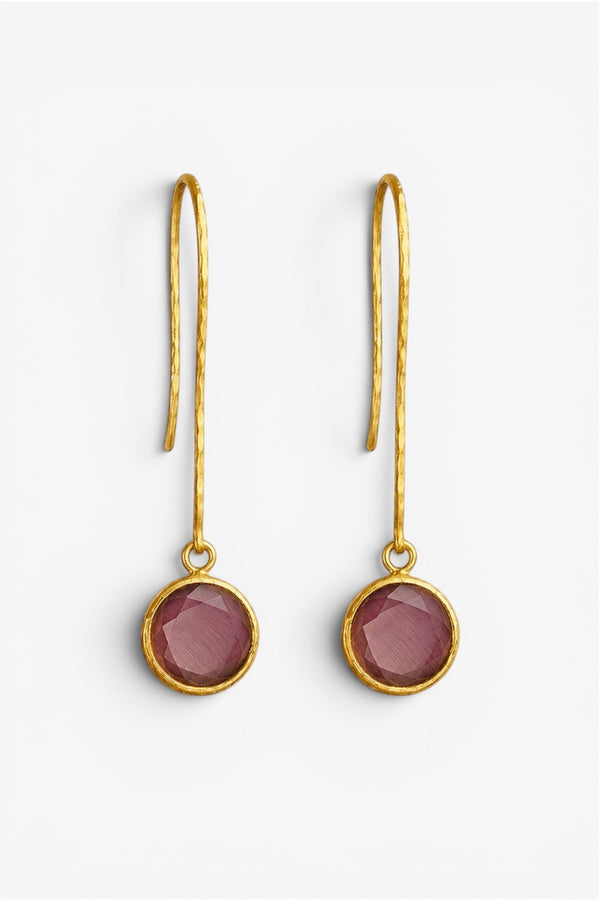 Boucles D'Oreilles Garnet