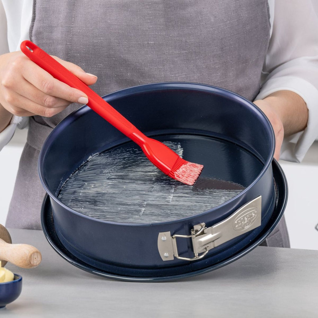 Dr Oetker - Ensemble De 2 Moules À Manqué À Charnière 26 Cm Dr.Oetker Back Liebe - Bleu