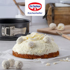 Dr Oetker - Lot De 2 Moules À Gâteaux 18/18 Cm En Acier Dr Oetker Tradition - Noir