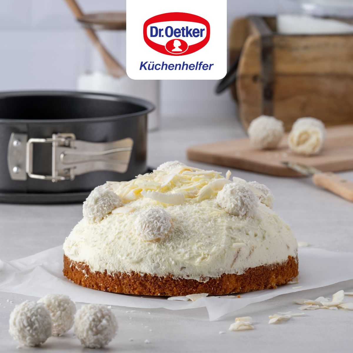 Dr Oetker - Lot De 2 Moules À Gâteaux 18/18 Cm En Acier Dr Oetker Tradition - Noir
