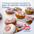 Dr Oetker - Ensemble De 2 Moules Donut Et Bagel 12 Empreintes 26,5 X 38,5 Cm Dr. Oetker Tradition - Noir