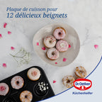 Dr Oetker - Ensemble De 2 Moules Donut Et Bagel 12 Empreintes 26,5 X 38,5 Cm Dr. Oetker Tradition - Noir