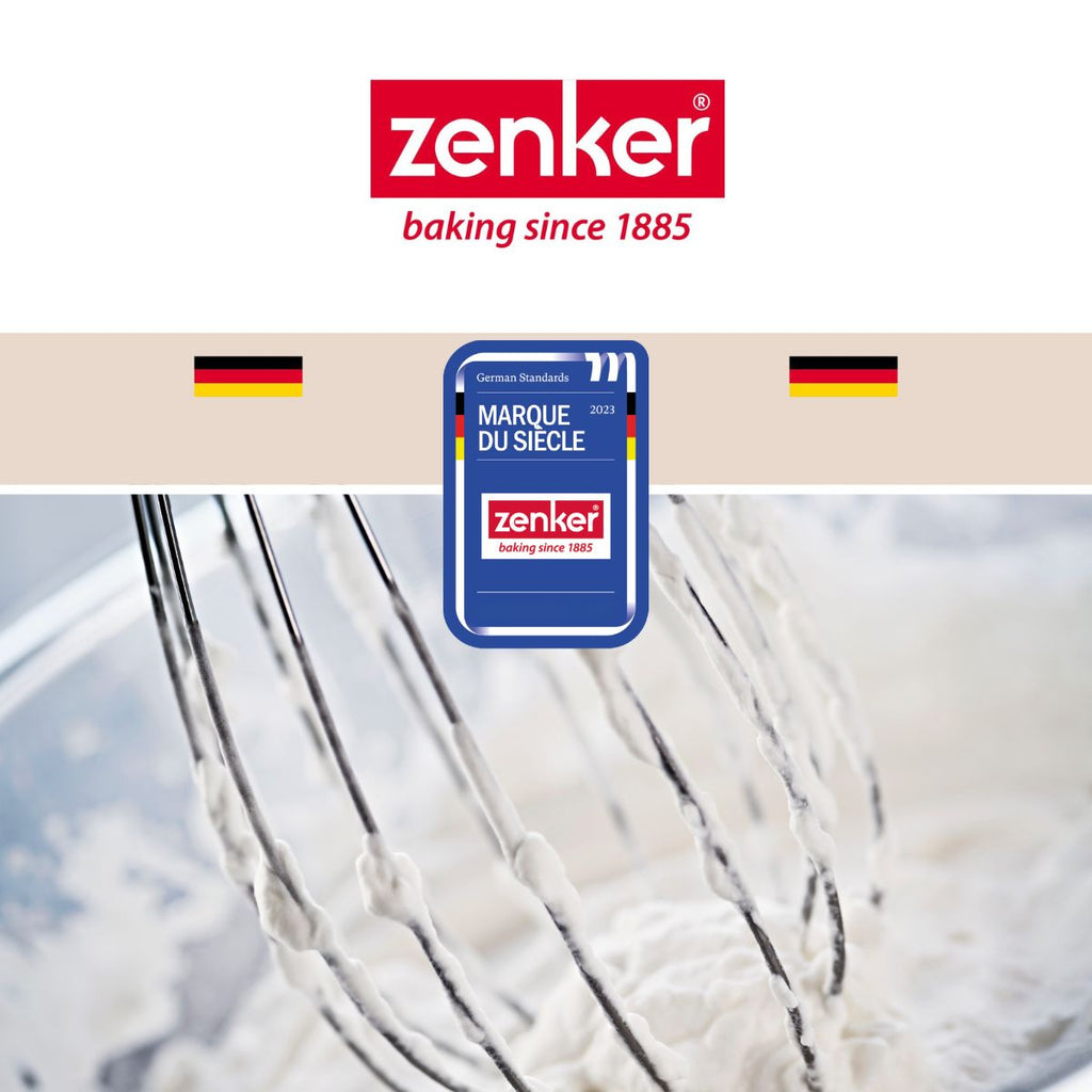 Zenker - Set De 2 Couvercles 30/30 Cm En Plastique Avec 2 Ustensiles Zenker Smart Pastry - Blanc|Transparent
