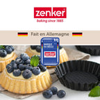 Zenker - Ensemble De 12 Moules À Tartelettes 10 Cm Zenker Black Metallic - Noir