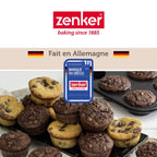 Zenker - Lot De 2 Moules À Gâteaux 38,5/26,5/3 Cm En Acier Black Metallic Black Mettallic Zenker Black Mettallic - Noir