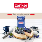 Zenker - Lot De 2 Moules À Gâteaux 26/26 Cm En Acier Zenker Energy - Gris