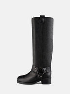 Bottes Biker Gang - Noir