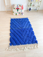 Tapis Berbère Coloré - 120 X 207 Cm - N°2116