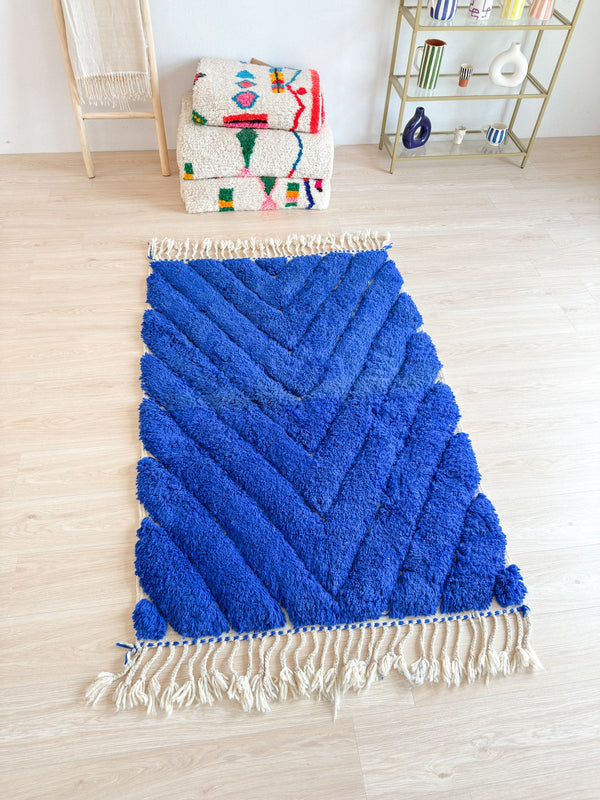Tapis Berbère Coloré - 120 X 207 Cm - N°2116