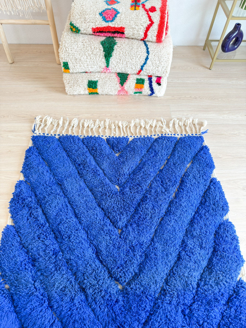 Tapis Berbère Coloré - 120 X 207 Cm - N°2116