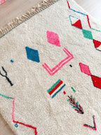 Tapis Berbère Coloré - 188 X 303 Cm - N°2108