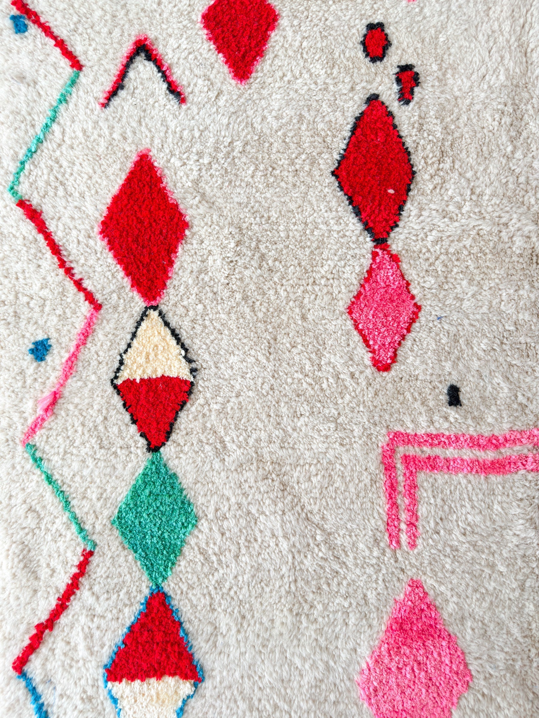 Tapis Berbère Coloré - 188 X 303 Cm - N°2108