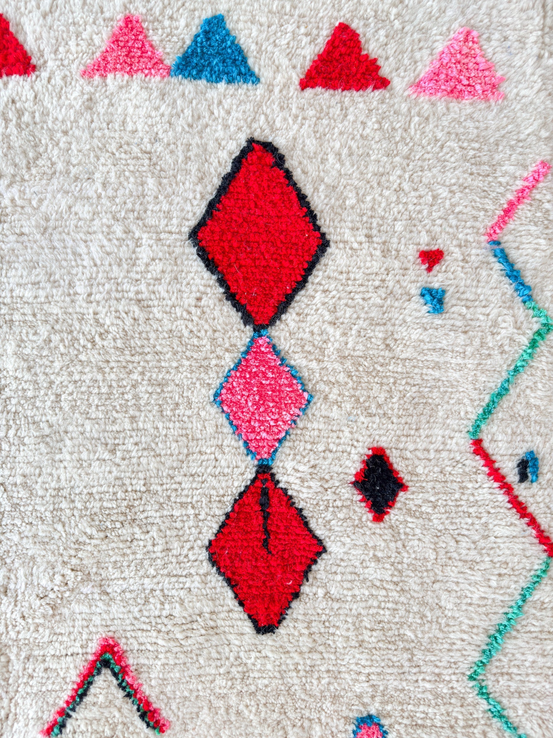 Tapis Berbère Coloré - 188 X 303 Cm - N°2108
