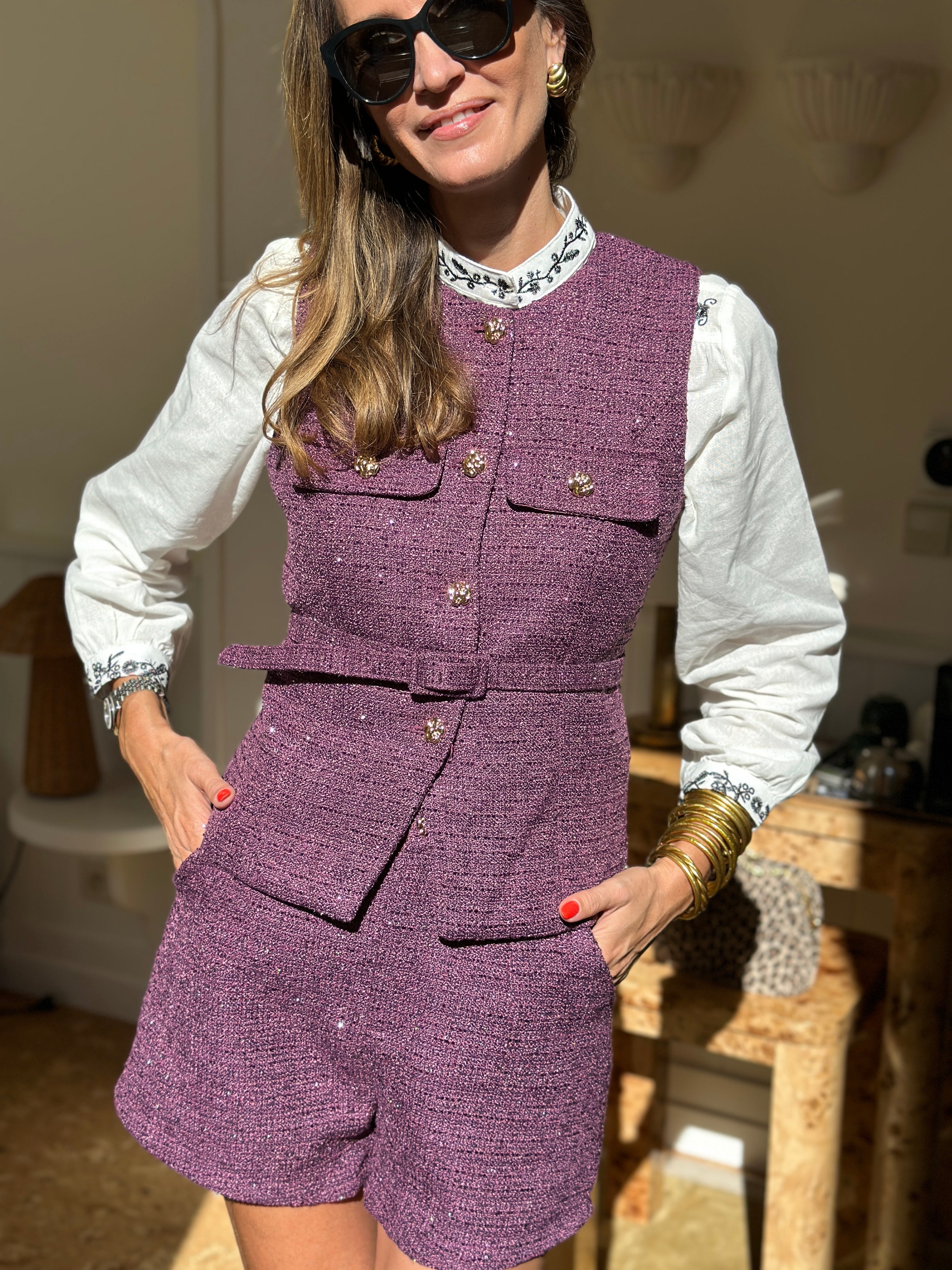 Gilet Kate - Violet