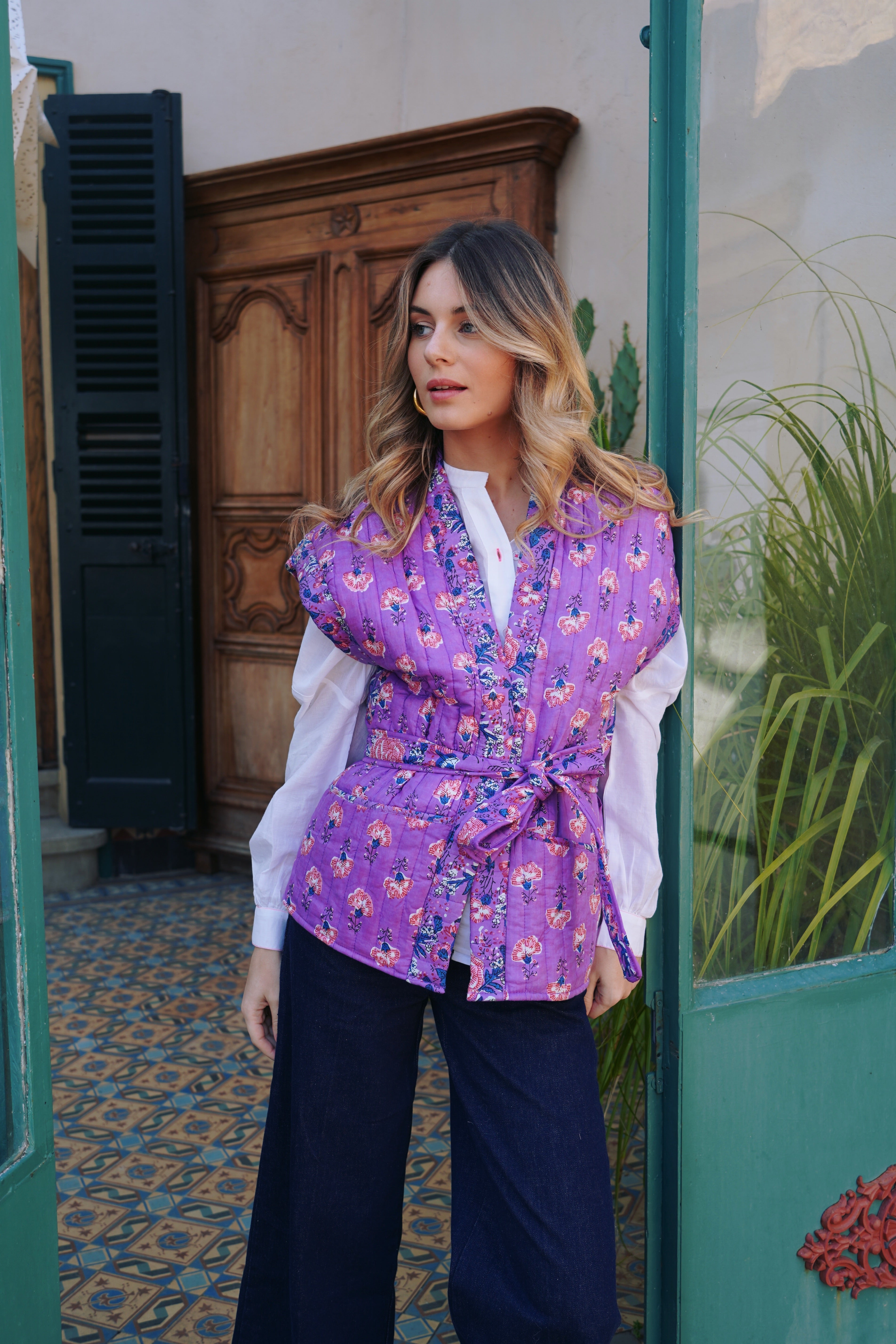 Veste Hella Violette