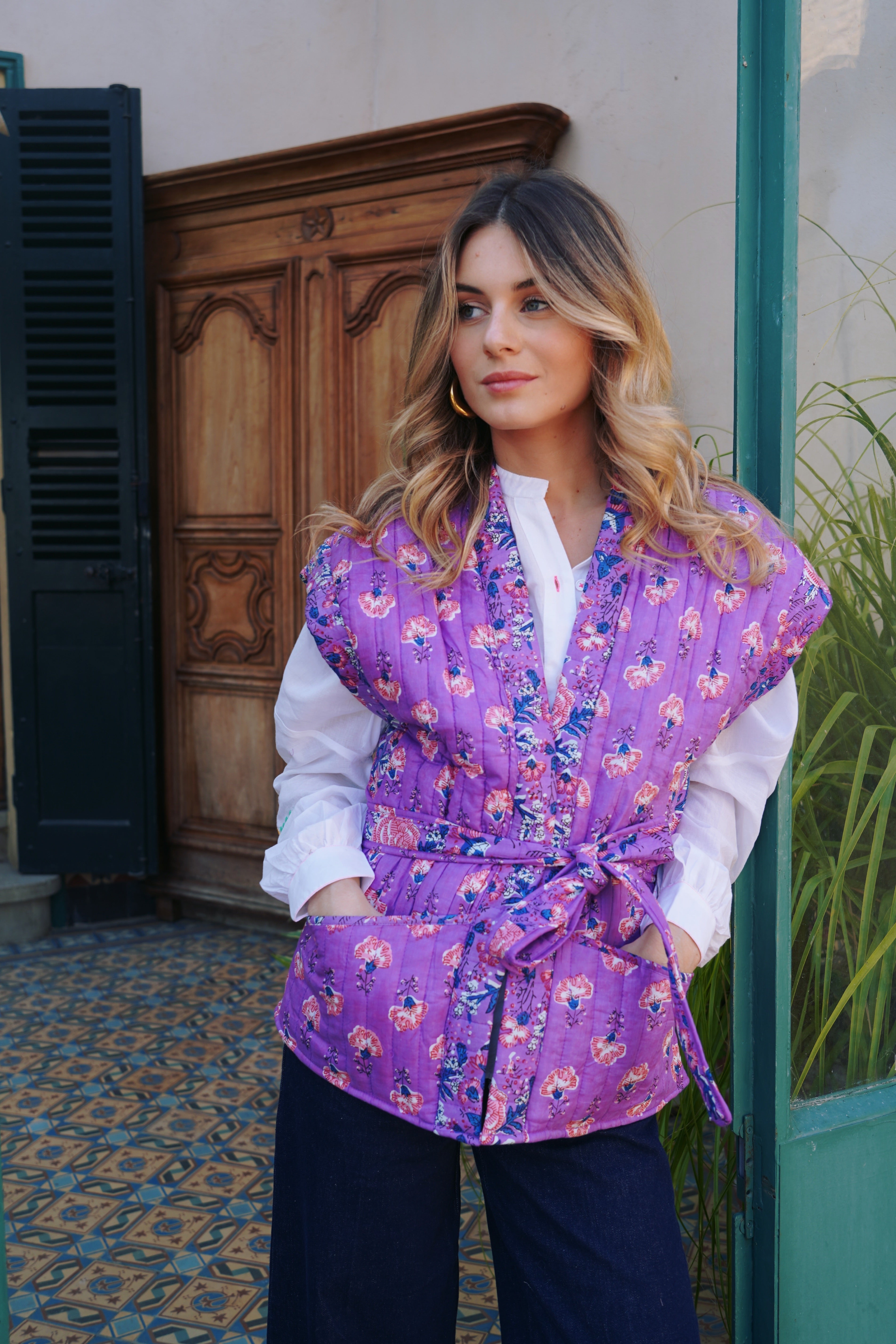 Veste Hella Violette
