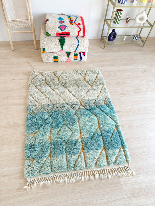 Tapis Berbère Coloré 115 X 165 Cm - N°2154