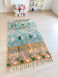 Tapis Berbère Coloré - 155 X 283 Cm - N°2077