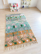 Tapis Berbère Coloré - 155 X 283 Cm - N°2077
