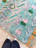 Tapis Berbère Coloré - 155 X 283 Cm - N°2077