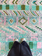 Tapis Berbère Coloré - 155 X 283 Cm - N°2077