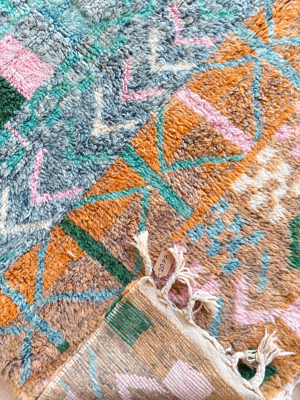 Tapis Berbère Coloré - 155 X 283 Cm - N°2077