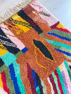 Tapis Berbère Coloré - 144 X 270 Cm - N°1930