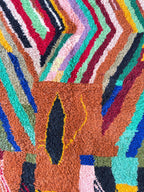 Tapis Berbère Coloré - 144 X 270 Cm - N°1930