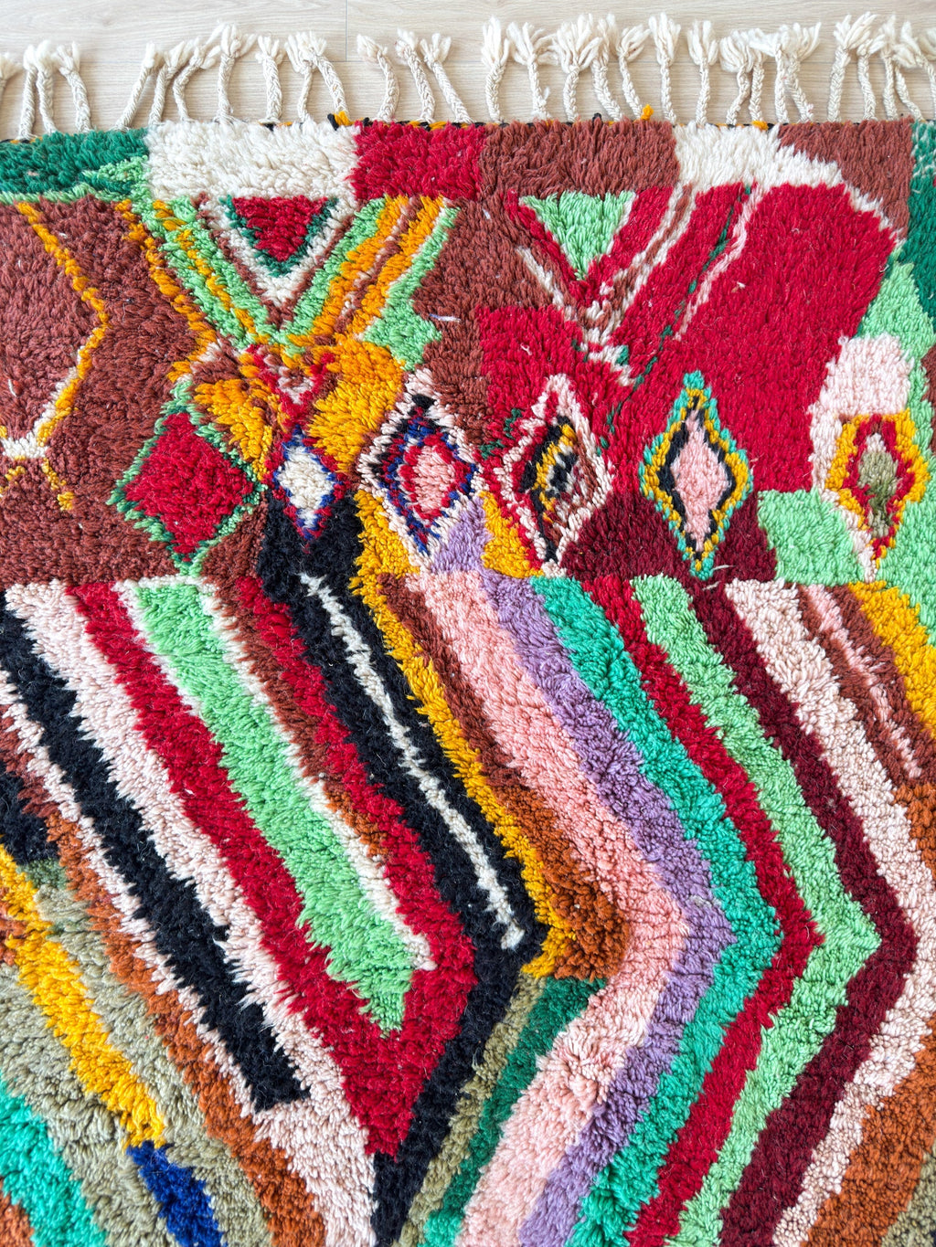 Tapis Berbère Coloré - 144 X 270 Cm - N°1930
