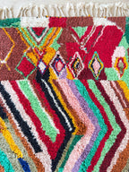Tapis Berbère Coloré - 144 X 270 Cm - N°1930