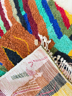 Tapis Berbère Coloré - 144 X 270 Cm - N°1930