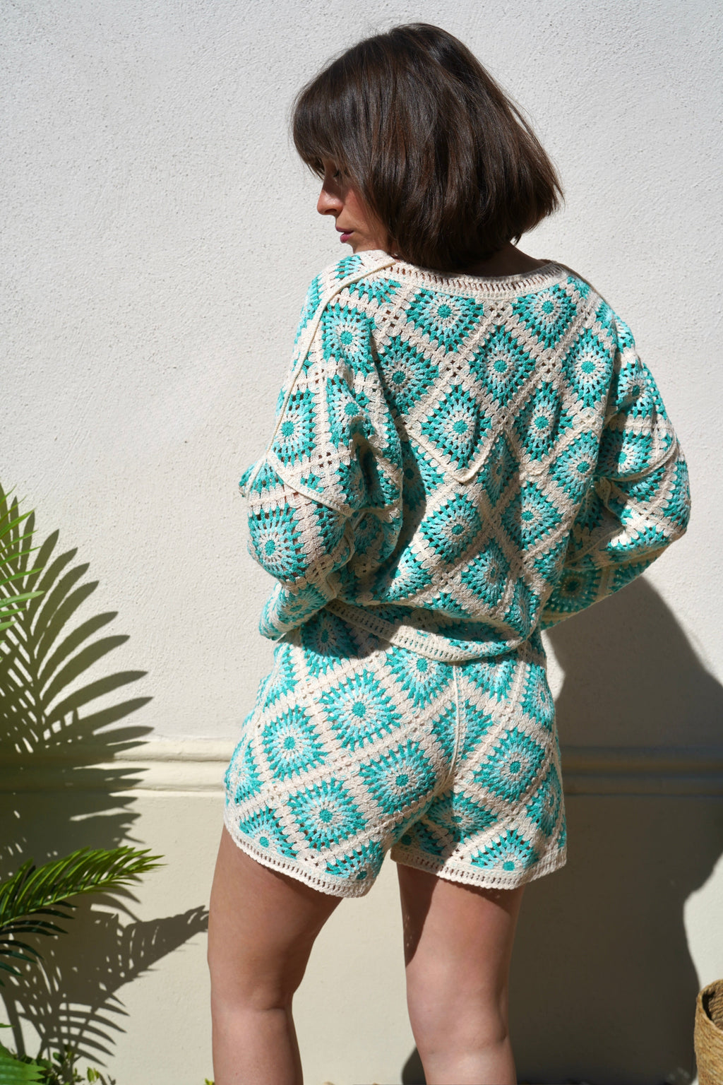 Short Luz Turquoise
