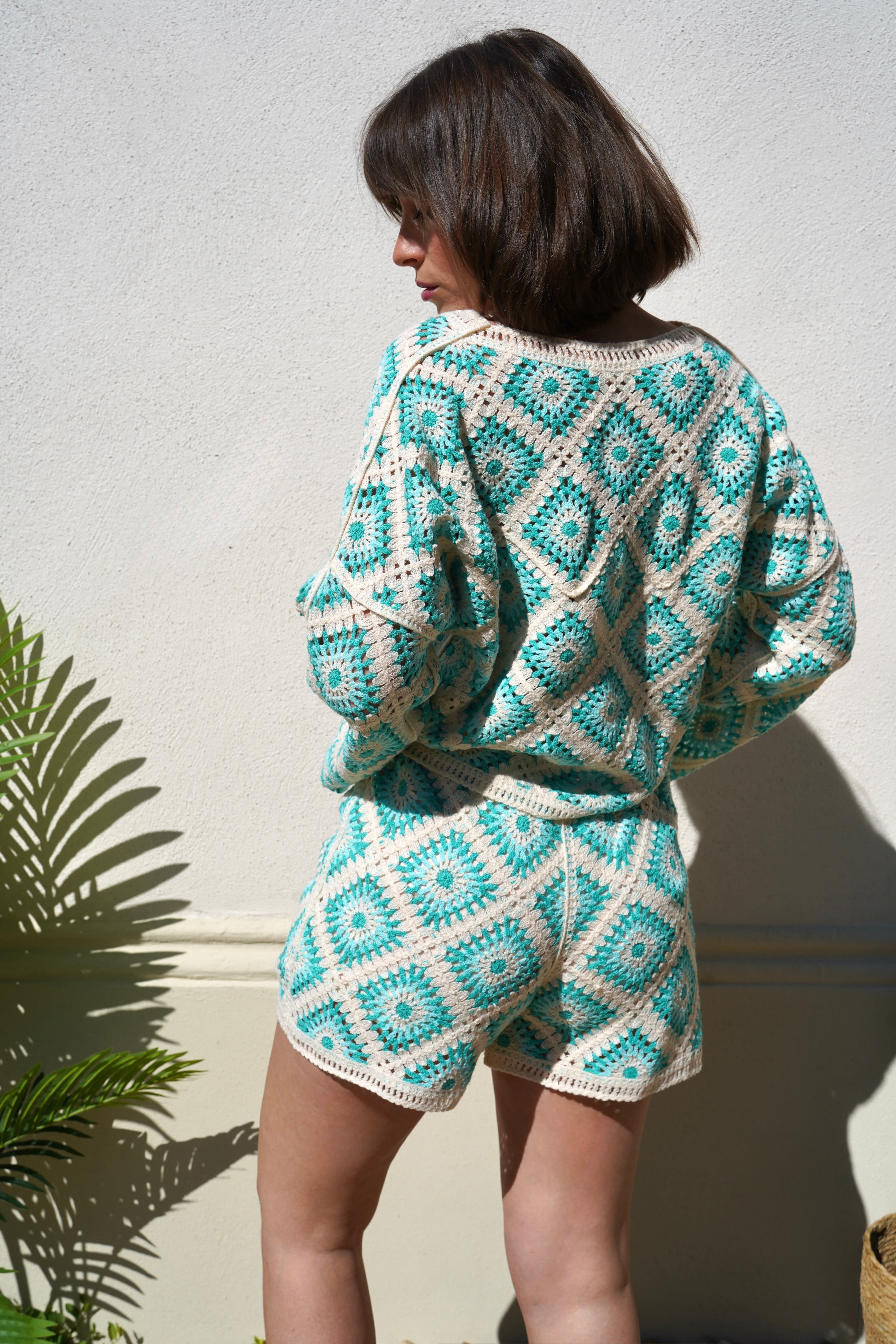Short Luz Turquoise