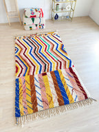 Tapis Berbère Coloré - 151 X 272 Cm - N°2173