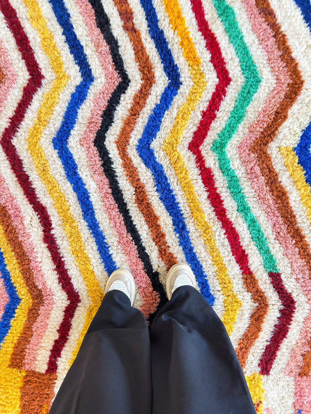 Tapis Berbère Coloré - 151 X 272 Cm - N°2173