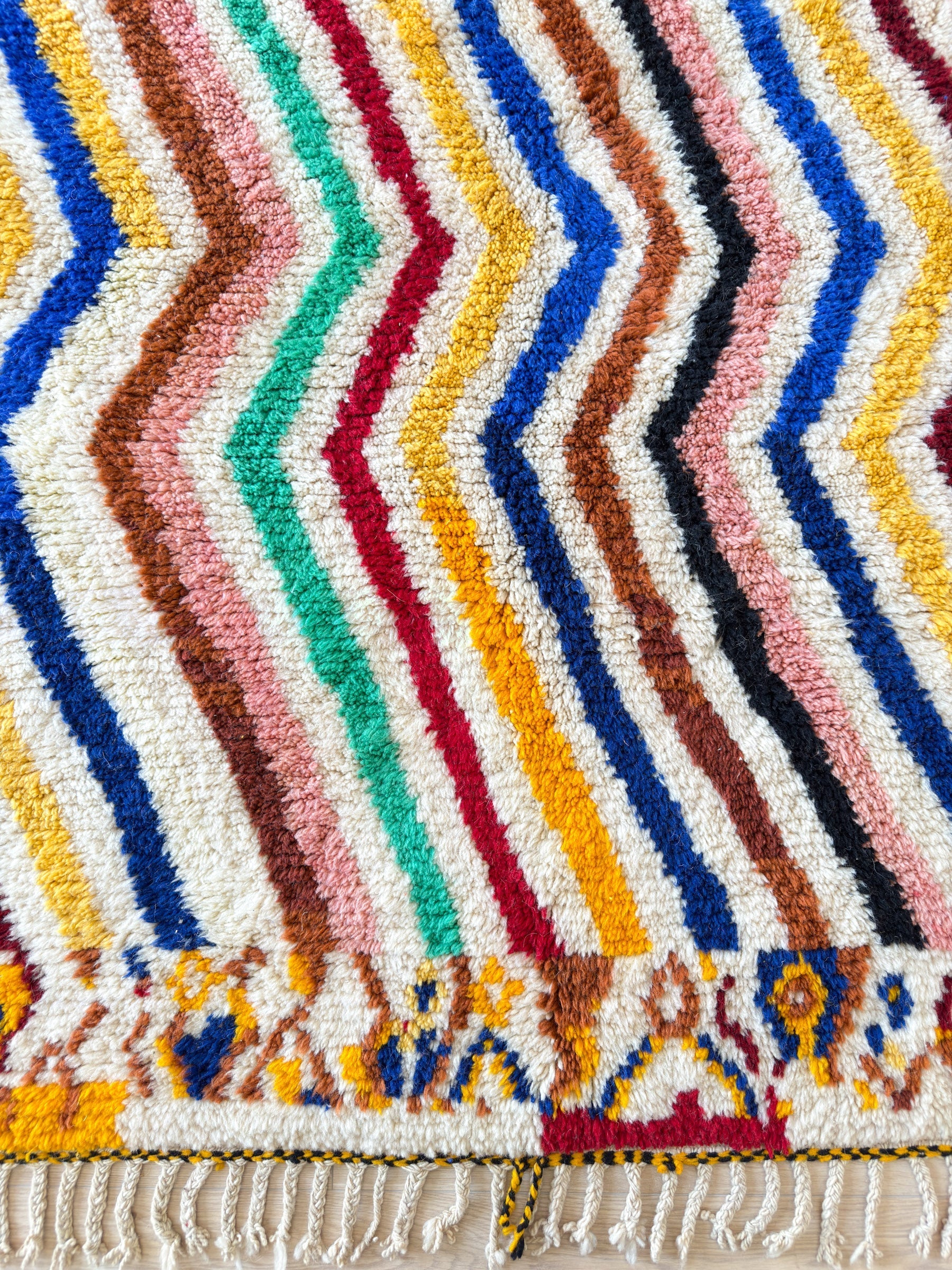 Tapis Berbère Coloré - 151 X 272 Cm - N°2173