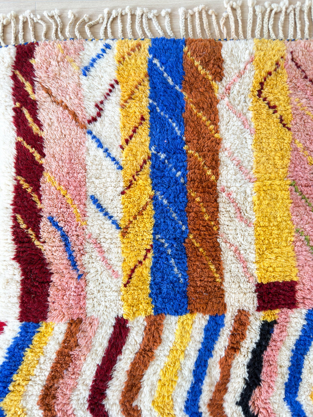 Tapis Berbère Coloré - 151 X 272 Cm - N°2173