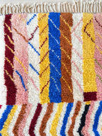 Tapis Berbère Coloré - 151 X 272 Cm - N°2173