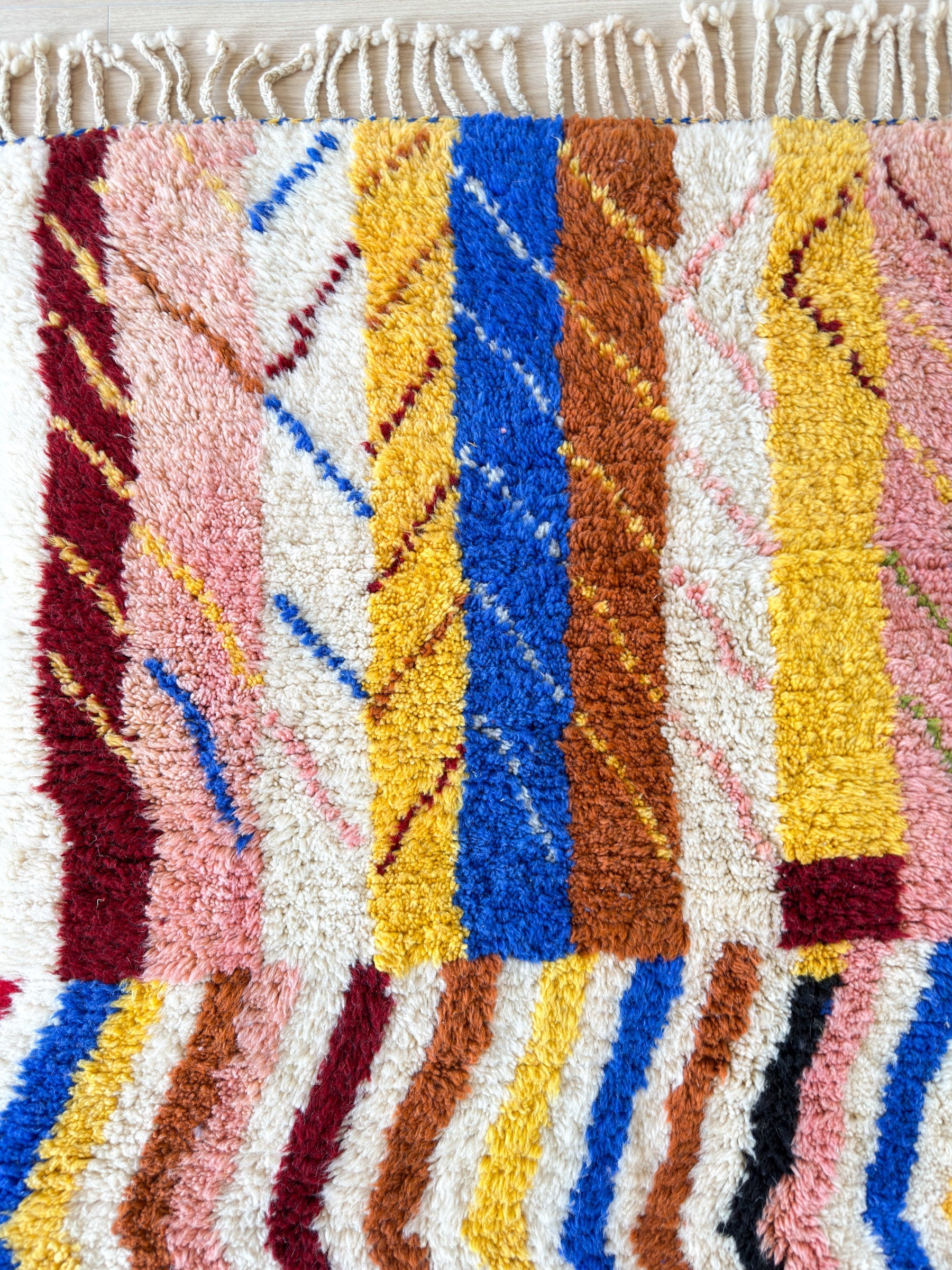 Tapis Berbère Coloré - 151 X 272 Cm - N°2173