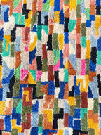 Tapis Berbère Coloré - 127 X 230 Cm - N°2071