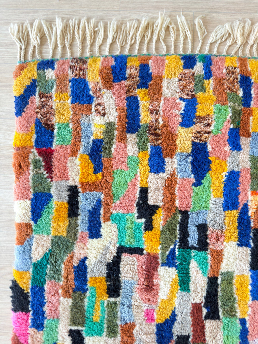 Tapis Berbère Coloré - 127 X 230 Cm - N°2071