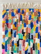 Tapis Berbère Coloré - 127 X 230 Cm - N°2071