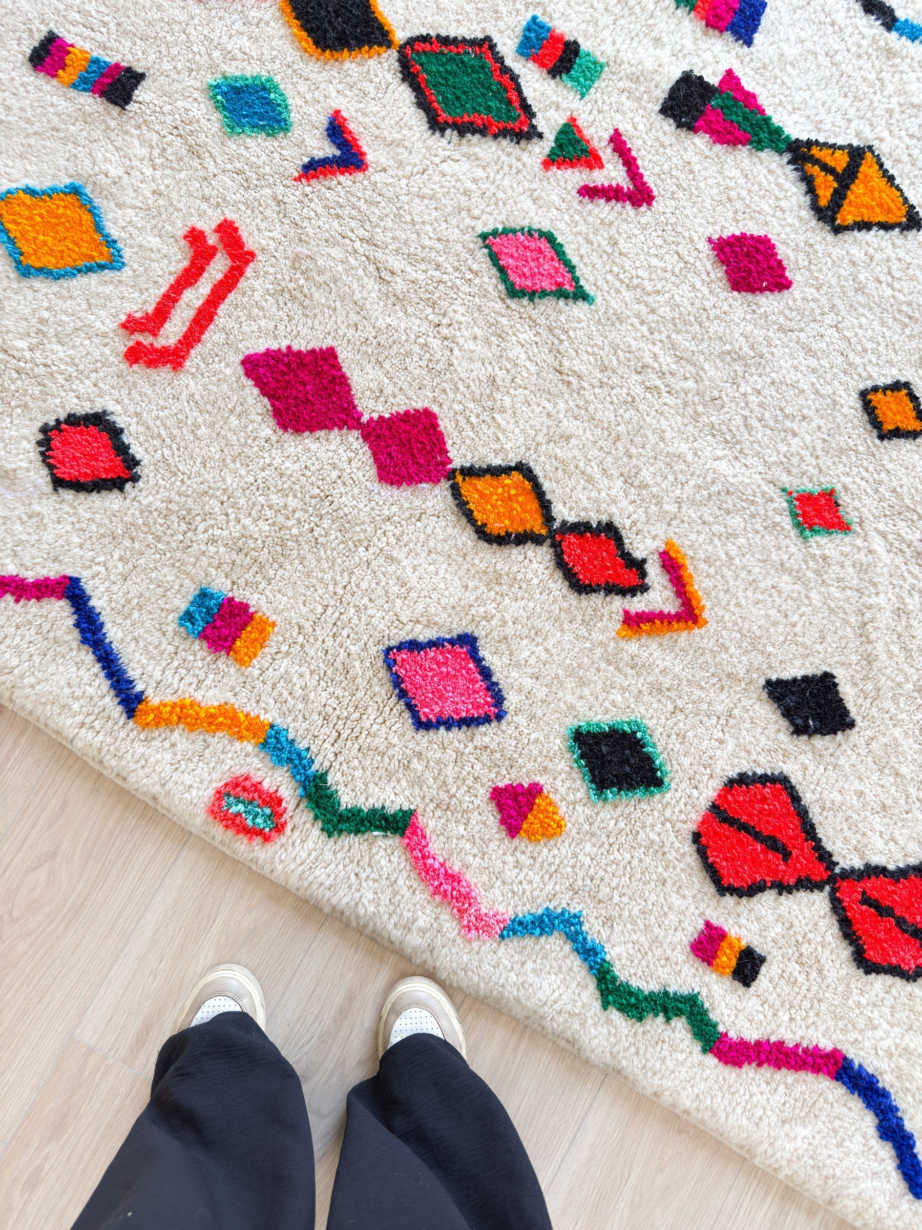 Tapis Berbère Coloré - 150 X 275 Cm - N°2076