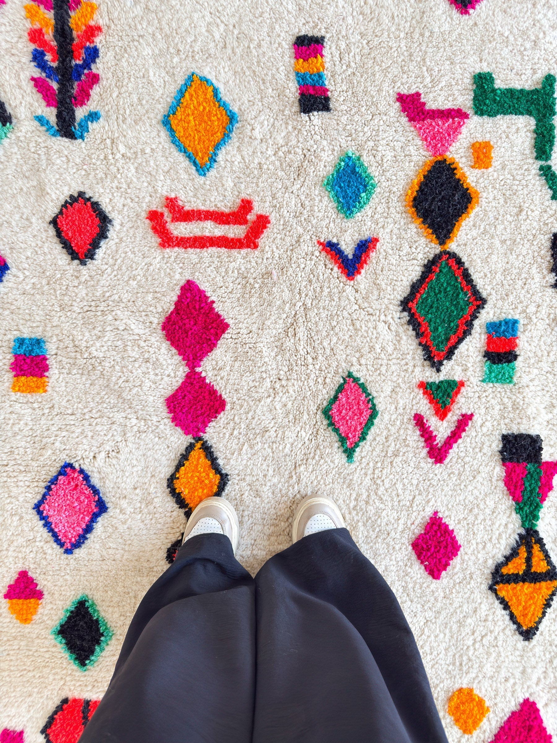 Tapis Berbère Coloré - 150 X 275 Cm - N°2076