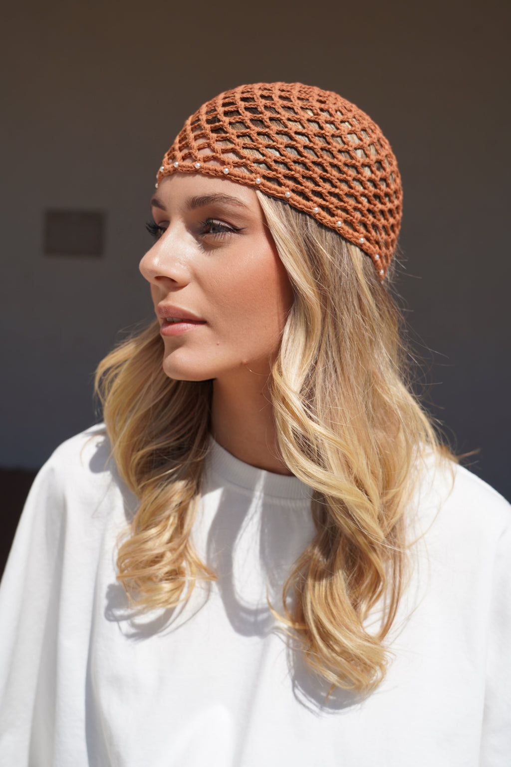 Bonnet Roma Marron