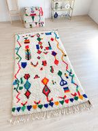 Tapis Berbère Coloré - 149 X 290 Cm - N°2026