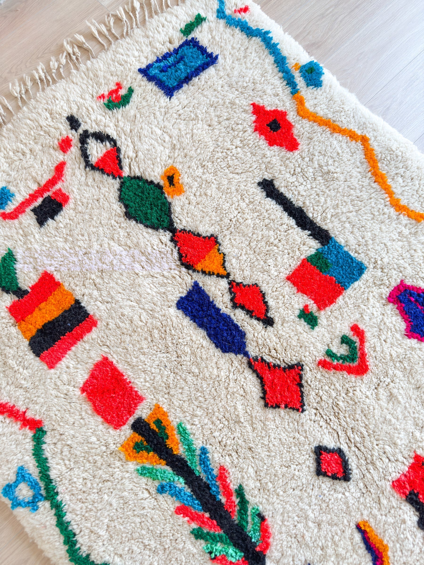 Tapis Berbère Coloré - 149 X 290 Cm - N°2026