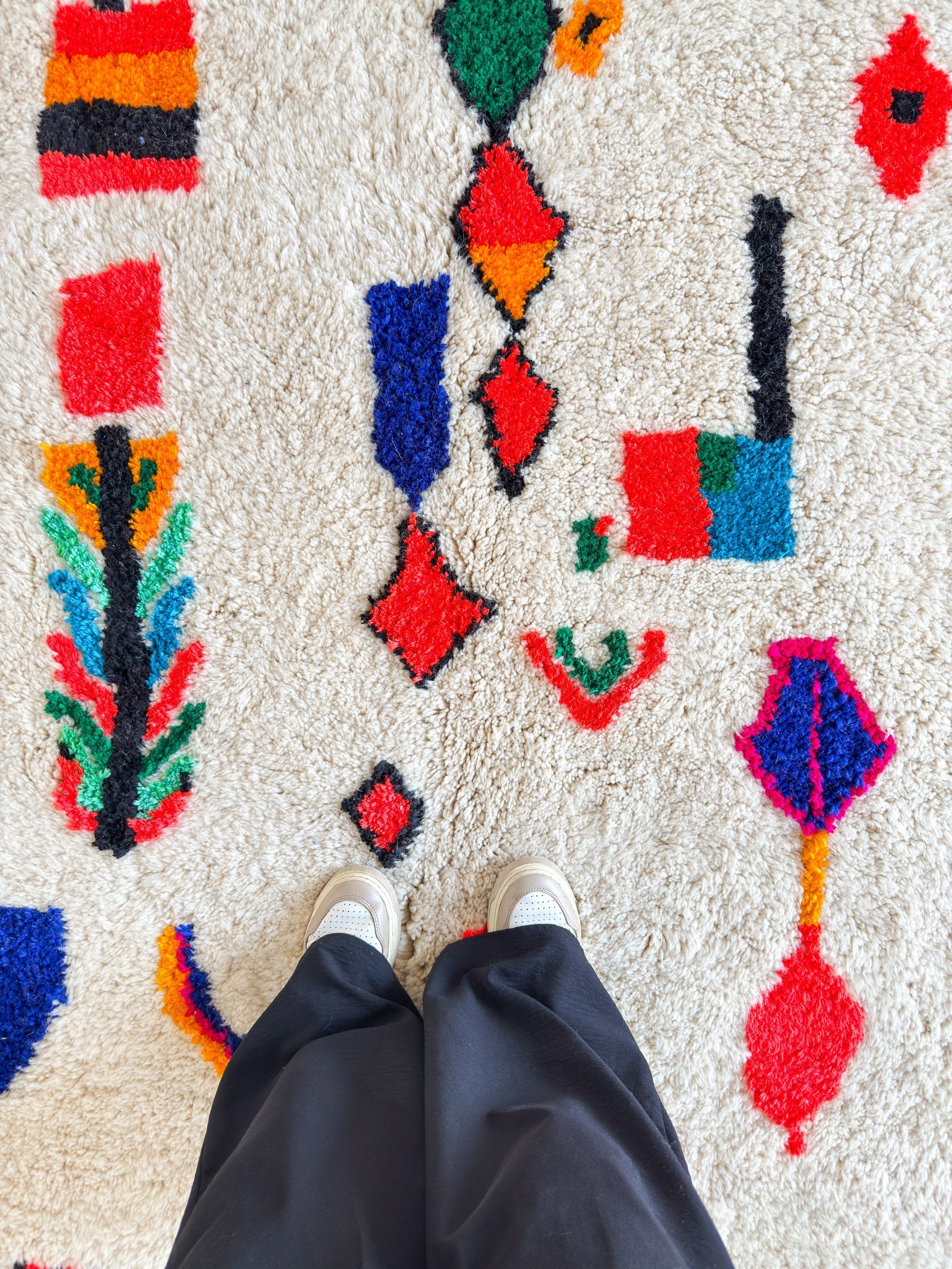 Tapis Berbère Coloré - 149 X 290 Cm - N°2026
