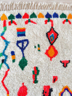 Tapis Berbère Coloré - 149 X 290 Cm - N°2026