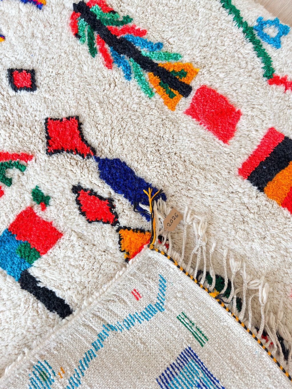 Tapis Berbère Coloré - 149 X 290 Cm - N°2026